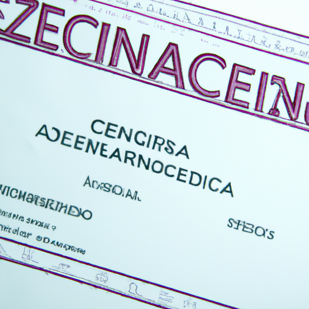 Certificado de Excelência